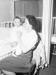 Baby Caroline Ruth with her aunt, Mrs. Joe B. Davis