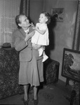Mrs. A. W. Baker and granddaughter