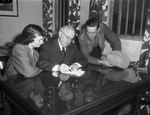 Mrs. Orlene Mills, George Mills, and Edgar Deen