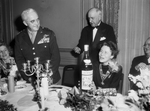 Amon Carter with Lieutenant General and Mrs. Yount