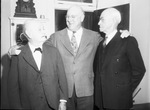 Arlington, Texas Home for Aged Masons residents (left to right) W. J. Burks, Dr. S. S. Woodward and Dr. A. J. Cox