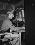 Sergeant R. G. Wilkins, Communications Chief