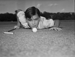 Young golfer