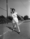 Johnnie Hall, girls' softball player