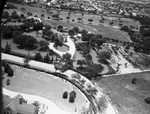 Air view of the home of Amon G. Carter