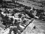 Air view of the home of Amon G. Carter