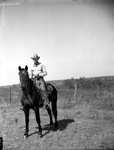 Frank Jones at Mill Iron Ranch,Wellington, Texas by Frank Reeves Sr.