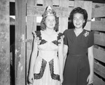 Miss Johawene Moore of Palo Pinto, and Miss Mary Ann Miller, Goldthwaite