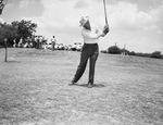 Golfer Russell Crownover, Stamford, Texas