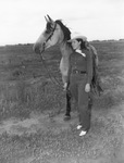Fern Sawyer and her horse