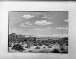Paintings "Entrance to the Chisos," by Mrs. McLead Greathouse