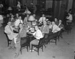 Fort Worth Star-Telegram advertising men at breakfast, 08/19/1940