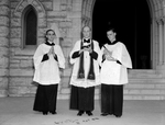 Reverend Ernest Langenhorst, Richard Stapp, Bruce Vawter