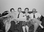 Left to right, Mrs. S. E. Bartley, Tom Rayburn, Miss Lou Rayburn and Will Rayburn, all of Bonham, Texas. .
