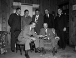 Governor W. Lee O'Daniel and other dignitaries