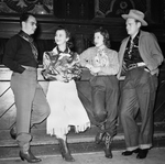 Fred Crusemann, Miss Nona Lou Greene, Ruth Carter and Louis York.