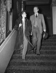 Katharine Hepburn and Van Heflin at the Hollywood Theater