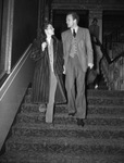 Katharine Hepburn and Van Heflin at the Hollywood Theater