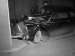 Car in which Mrs. W. J. McConnell was injured
