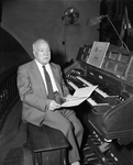 William J. Marsh at organ