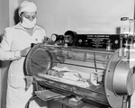 Smallest infant born at City-County Hospital