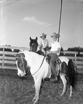 Martha Leonard and Jerrell Gorczyca at Forest Park Saddle Club's first annual horse show