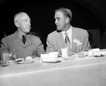 Lieutenant General LeRoy Lutes and C. R. Bowen at Blackstone Hotel
