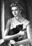 "Girl With Cat" Emily Guthrie Smith