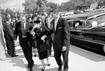 Bass and Richardson family members at Sid W. Richardson's funeral by Joe McAulay