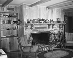 Interior decoration of living room of Pat L. Davis home