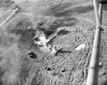 Wreckage of Superfortress B-29 plane near Carswell Air Force Base by John Mazziotta
