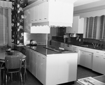 Interior design of kitchen in the home of Dr. and Mrs. Tom Black