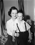 Mrs. Hugh H. Hetherington and son, David