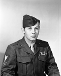 Bust shot of James Arthur French Jr., Navy Medic