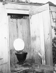 Outhouse in the Riverside rent house district