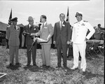 Bell Aircraft Corporation helicopter plant ground breaking ceremonies