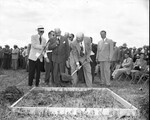 Bell Aircraft Corporation helicopter plant ground breaking ceremonies