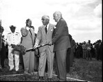 Bell Aircraft Corporation helicopter plant ground breaking ceremonies