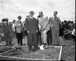 Bell Aircraft Corporation helicopter plant ground breaking ceremonies