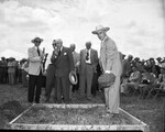 Bell Aircraft Corporation helicopter plant ground breaking ceremonies