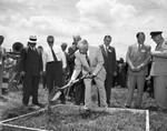 Bell Aircraft Corporation helicopter plant ground breaking ceremonies