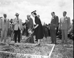 Bell Aircraft Corporation helicopter plant ground breaking ceremonies