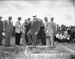 Bell Aircraft Corporation helicopter plant ground breaking ceremonies