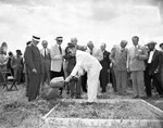 Bell Aircraft Corporation helicopter plant ground breaking ceremonies