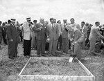 Bell Aircraft Corporation helicopter plant ground breaking ceremonies