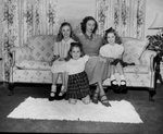 Mrs. James A. Waugh and daughters