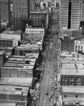 General Douglas MacArthur in Fort Worth, Aerials of parade