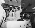 General Douglas MacArthur and his family in downtown Fort Worth