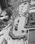 General Douglas MacArthur is welcomed by downtown Fort Worth