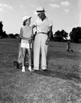 Junior City Golf Tournament: Judy Fincher and Skeet Fincher by Al Panzera